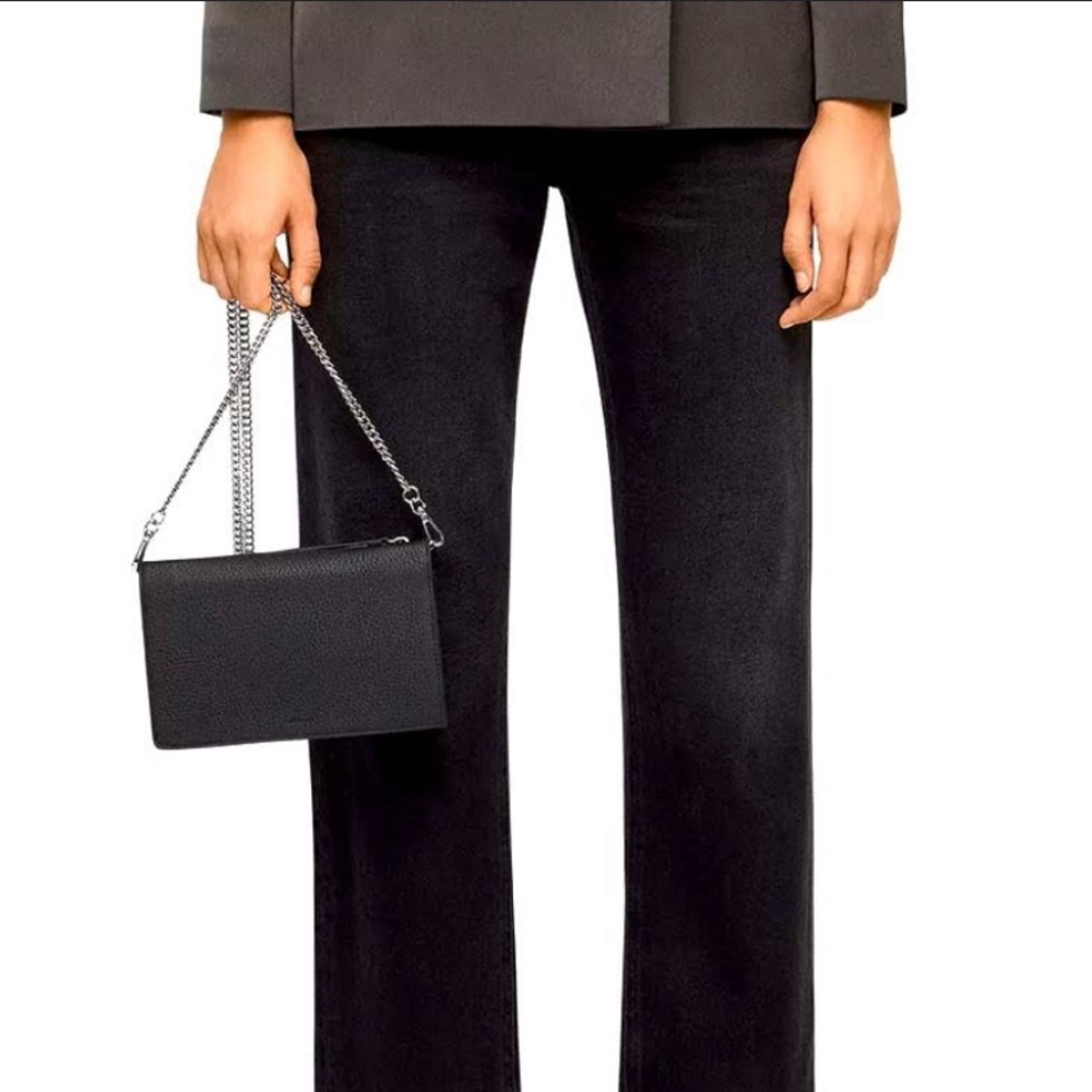 Allsaints lambskin bag on chain